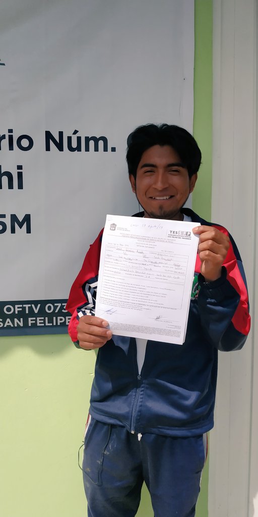 TBC_05's tweet photo. Ricardo García alumno admitido por examen e inscrito en el #TESSFP en #IngenieríaCivil... Felicidades!! @alfredodelmazo @alexfedezcam @israeljeronimol @DGEMSOFICIAL @TBC_EdoMex @HectorUlisesCG @AleMomo1 @Glez_GlezLupita 
@2000Marcoacm #EscuelasFuertes https://t.co/JU3Of1vONh