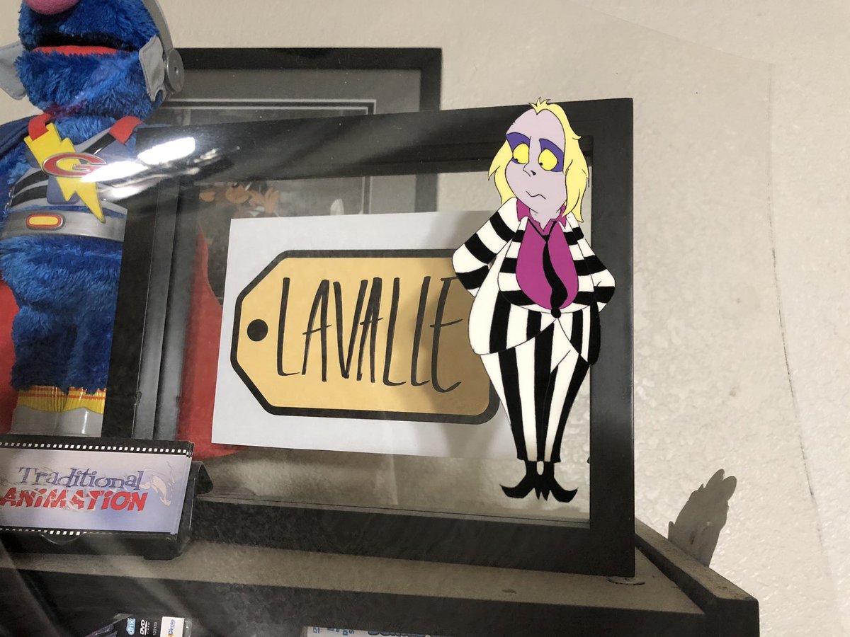 Traditional2D's tweet photo. 🤗#GIVEAWAY ALERT 🤗 

BEETLEJUICE! BEETLEJUICE! BEETLEJUICE! We are giving away an original production cel from Beetlejuice the animated series! Winner chosen Monday!

ENTER: 
😊Like &amp; Retweet 
😊Follow @Traditional2D 
😊 Reply w/ tagging 3 friends who would also like this cel! https://t.co/900OvVgEjV