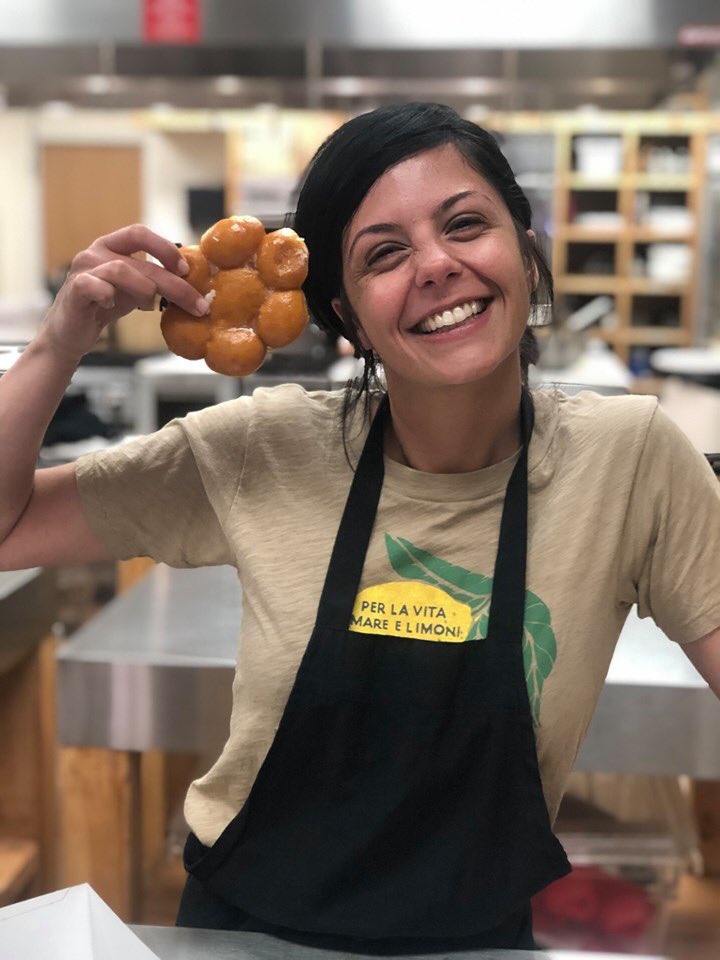 Healthy_Italia's tweet photo. Wishing you a very Happy #NationalDonutDay from Healthy Italia! Head over to our Instagram stories and see Cristina take her first EVER bite of a donut!!! 🍩 https://t.co/UzF7aQZnq3