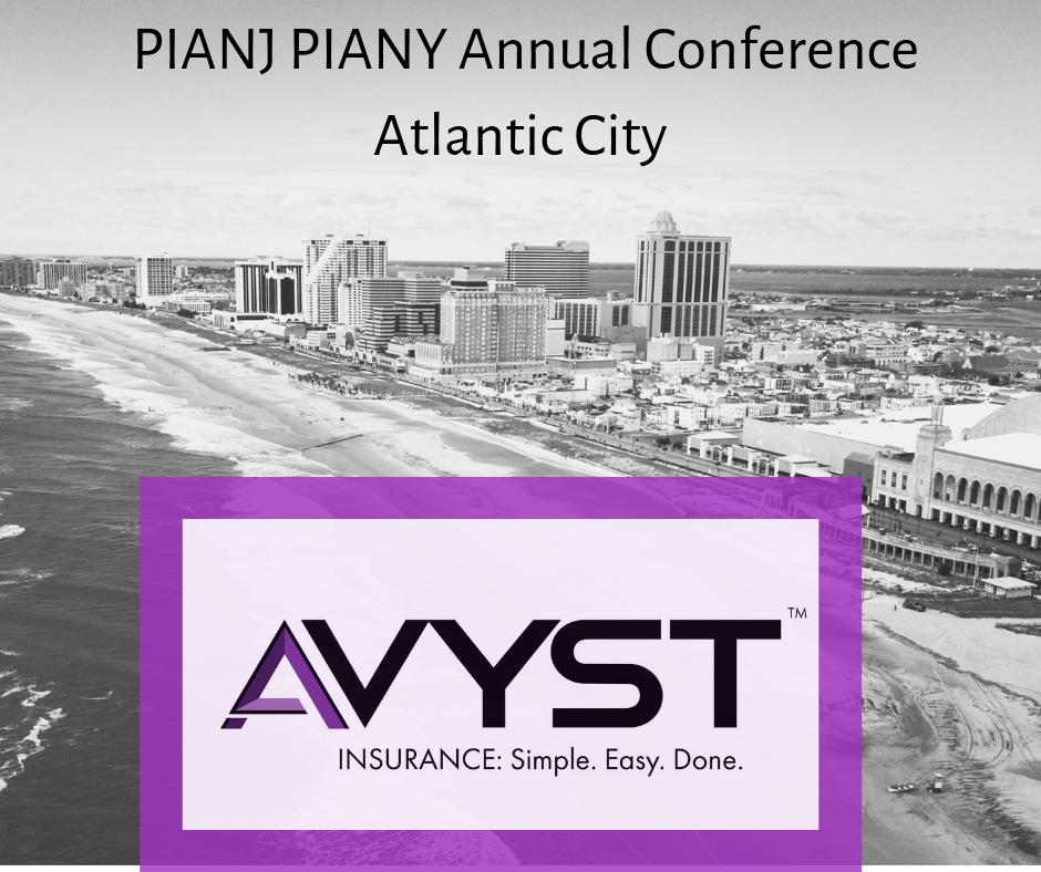 Go_AVYST's tweet photo. Who's going to The PIA of New Jersey PIA of New York Annual Conference? We are! Find us at booth #516 and learn how we can make your work life a lot easier. #BetterSubmissions #eFormsWizard https://t.co/OemCIiCqme
