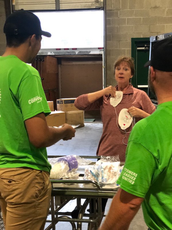 MusicCityCTC's tweet photo. Project CURE - Team B putting in for for the Nashville Convergint office!! #convergintcares https://t.co/BYU86nxzOJ