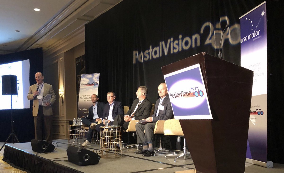 escher_group's tweet image. We have loved being a part of @PV2020 - it has been great to connect with many #Postal Industry experts!

Thank you to our CTO, Wayne Haubner, for presenting on First Mile / Last Mile opportunities in this mornings session #transformingposts #escher #postalvision2020