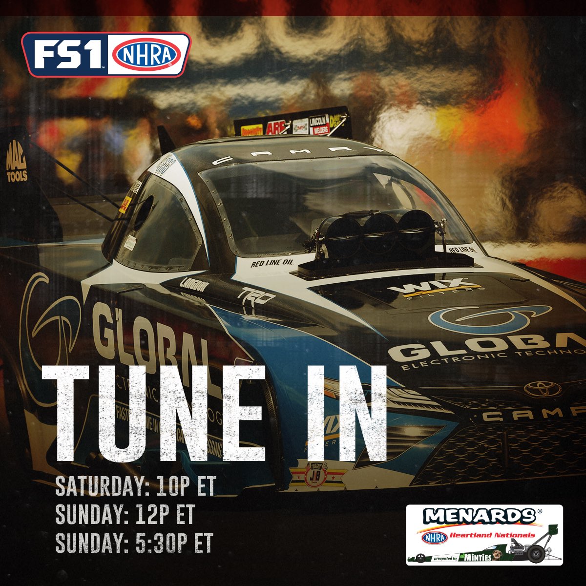 Who’s ready to watch <a href="/ShawnLangdon333/">Shawn Langdon</a> &amp; the Fastest Name In Credit Card Processing light it up at the #HeartlandNats?! 

🚨Retweet this post for a chance to win a Shawn Langdon SIGNED Hero Card! 🚨

<a href="/TeamKalitta/">Kalitta Motorsports</a> 

#GETSavings 👉gettrx.com