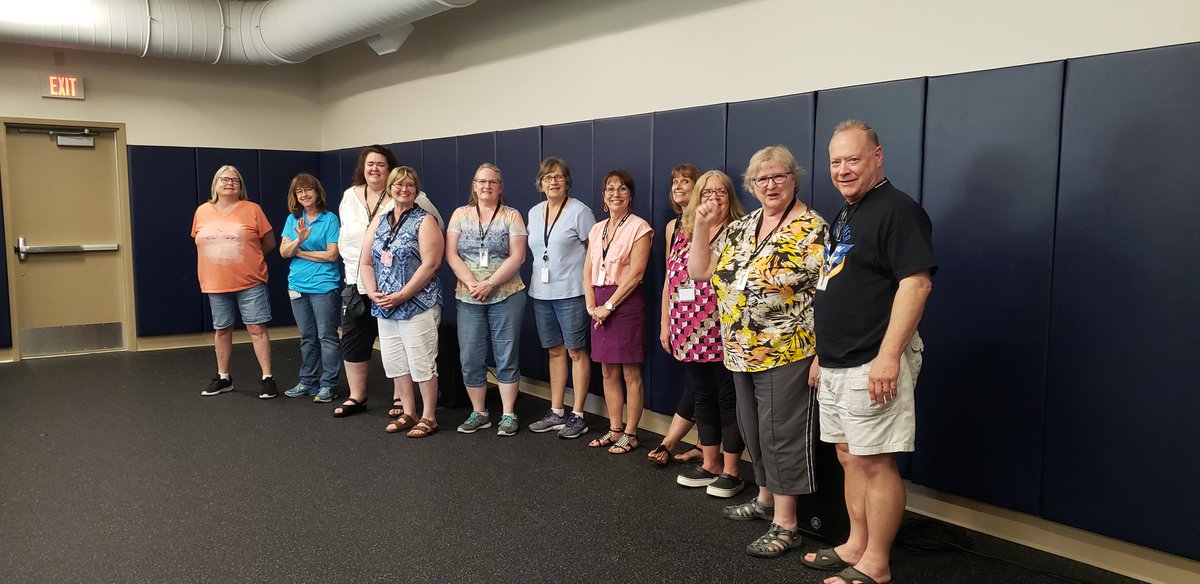 LisaMahowald's tweet photo. 376 years of service in 287! Congratulations to our retirees at ABEC!
#phoenixrising 
#287edchat https://t.co/DjDYLjRQce