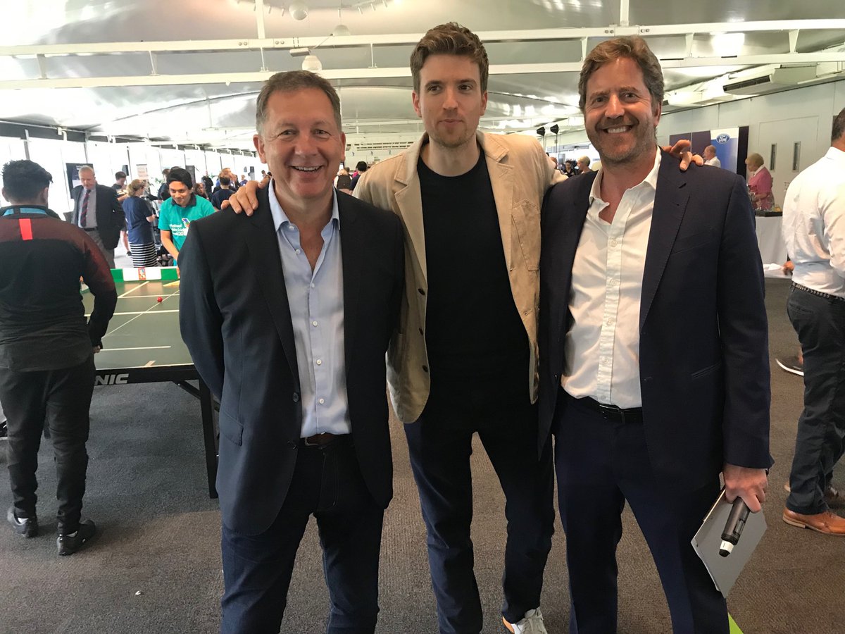 Really special day at Lords with ⁦@lorenzomatthew⁩ and ⁦@gregjames⁩ celebrating the Lords Taverners Table cricket National finals. Congrats again to ⁦@RalphThoresby⁩ for defending their title🙏.                   #SpiritofCricket #SportingChances