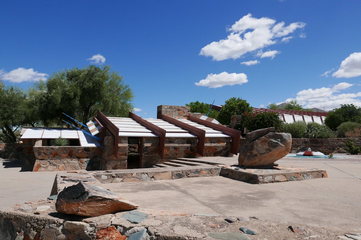 Katie Nanton (@katienanton) on Twitter photo What if this was your school campus? For some, it is. The desert oasis that is Taliesin West, #FrankLloydWright's winter home in Arizona, is a National Historic Landmark and a student campus. Let me tell you all about it ~ nuvomagazine.com/daily-edit/fra… Photography by <a href="/ClamMacleod/">Cameron Macleod</a> What if this was your school campus? For some, it is. The desert oasis that is Taliesin West, #FrankLloydWright's winter home in Arizona, is a National Historic Landmark and a student campus. Let me tell you all about it ~ nuvomagazine.com/daily-edit/fra… Photography by <a href="/ClamMacleod/">Cameron Macleod</a>