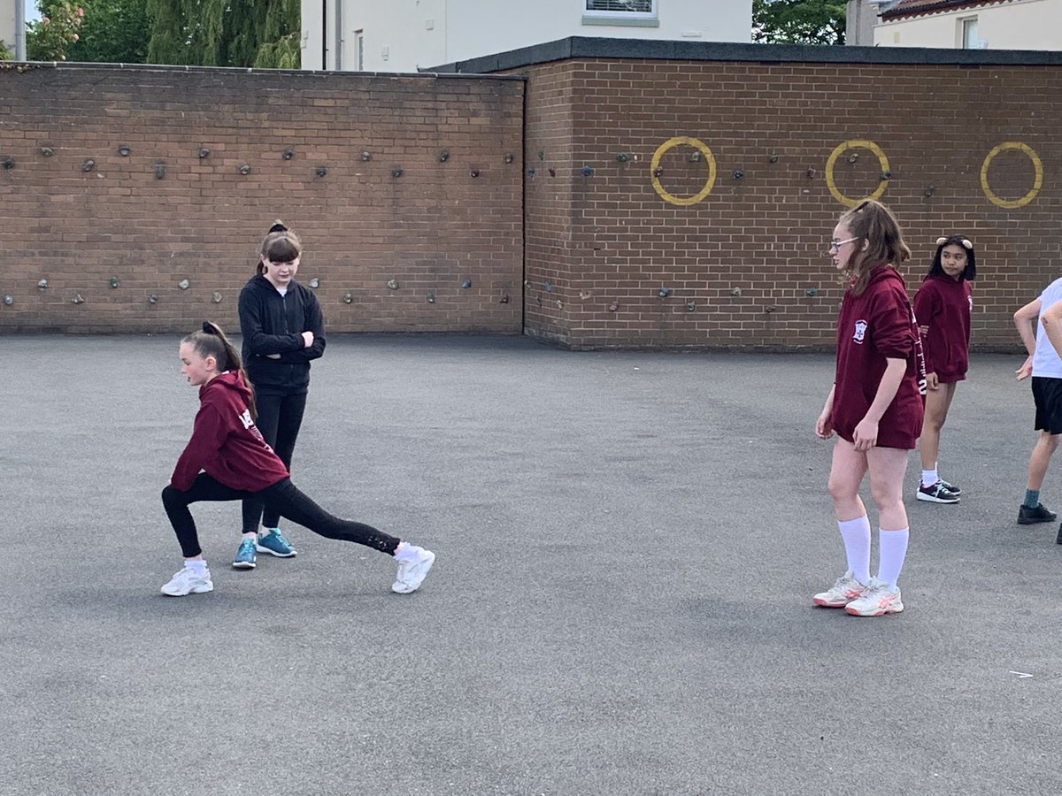 StCuthbertsPESS's tweet image. Year 6 creating their own high energy exercise routines! 🏃‍♂️ #fitnessterm