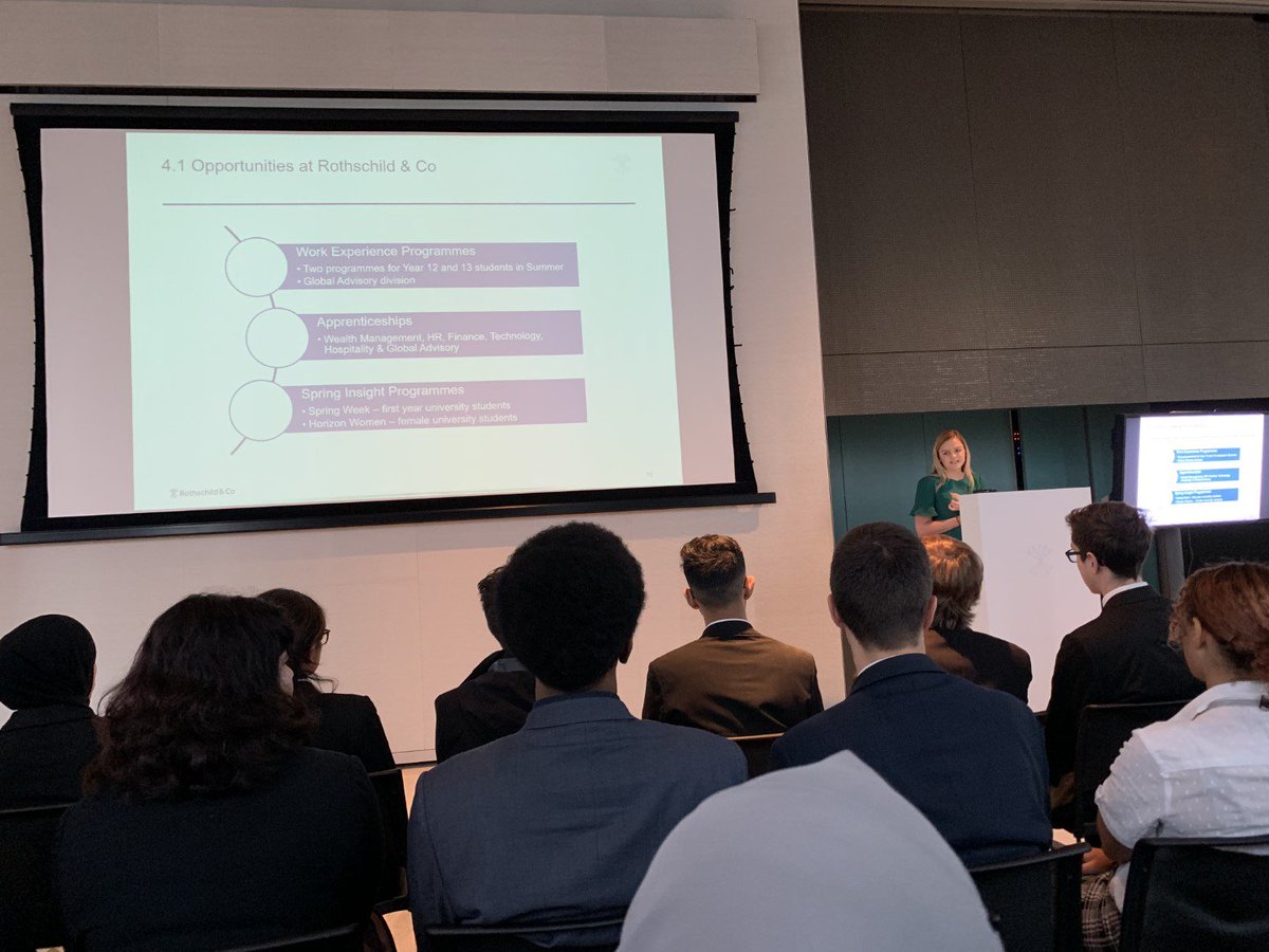Thanks to <a href="/RothschildCo/">Rothschild & Co</a> for a fantastic insight evening on Wednesday and to <a href="/ChanningSchool/">Channing School</a> for inviting us. It was an interesting and insightful evening in a stunning setting and our students left buzzing about the possibilities. Thanks! #bethebestyoucan #futureinfinance #CEIAG