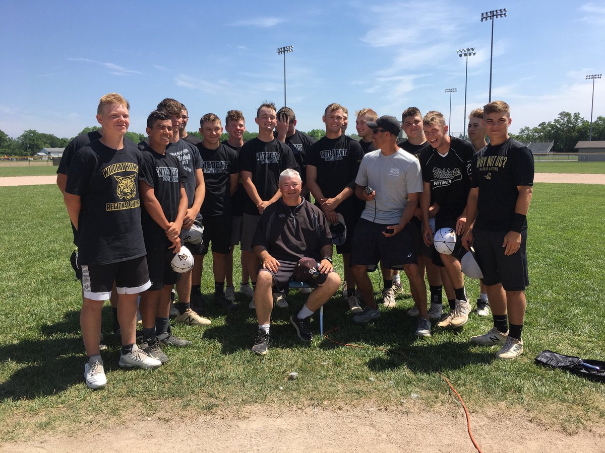 pughgrant's tweet photo. South Vermillion Head Coach Tim Terry told his team last week if they won he would get a Mohawk. He honored his word today as the Wildcats prepare for semi-state Saturday. https://t.co/IBjTkOwBy4