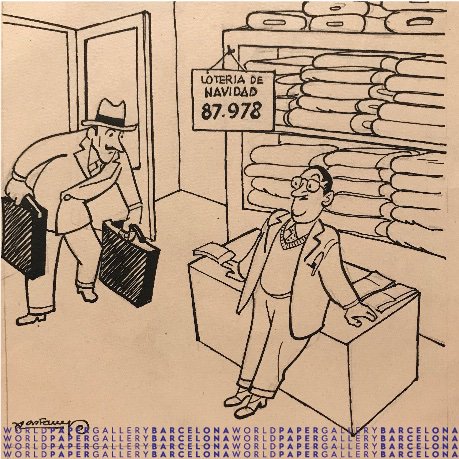 Avui finalitza la sisena edició del #WorldPaperGalleryBCN i us volem agrair a totes les galeries participants la vostra dedicació i aportació a la cultura de la nostra societat. 
Imatge de l'obra de Valentí Castanys que s'ha pogut visitar a la galeria @ArtPetritxol