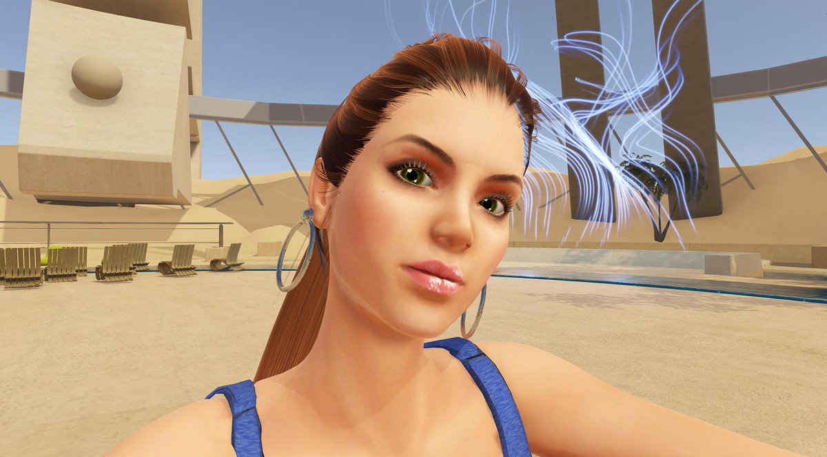 sinewavespace's tweet image. If you rock an updo on Sinespace, you're really going to love these Hoop Earrings from BRG! Available in different colors, they're sure to make quite the statement. bit.ly/2Z2EAVZ #VR #jewelry #VRplatform #Sinespace
