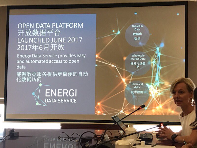 RostedShr's tweet photo. Free data - now in China. Visit to State Grid Transmission System Operator in Beijing. Seminar on #powermarkets - and their importance in the integration of renewable energy. With good support from @Energistyr @Energinet @SoerenDupont @AnnaRiis @HeviaKoch Giulia de Zotti #dkgreen https://t.co/YFDsoCXh8W