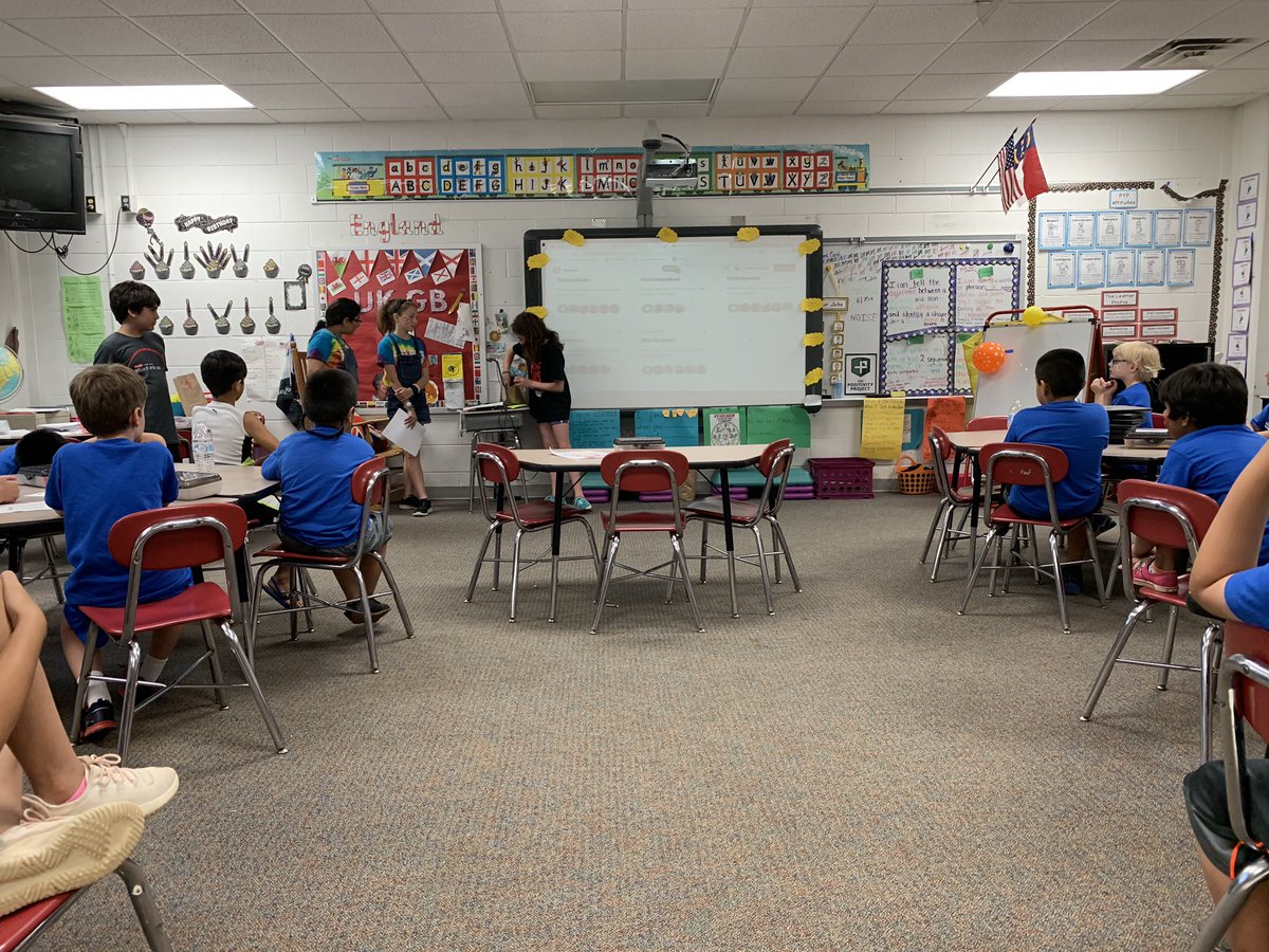 MsBrownsBunch's tweet photo. Wow! 5th graders still inspiring our first grade learners with their fabulous PSA presentations!#FWESactivateslearning https://t.co/vMc5H4qDU7