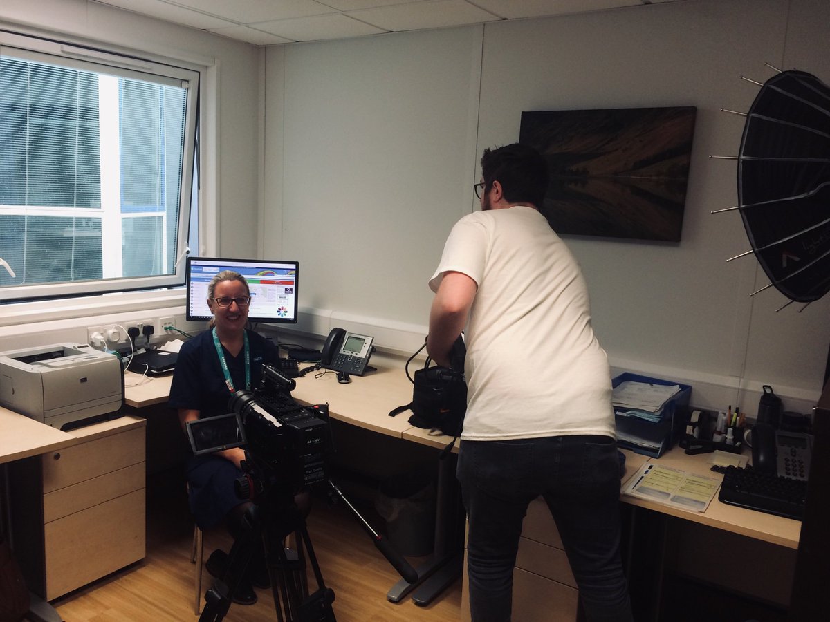 UHMBT's tweet photo. A big thank you to the stars of todayโs filming about our #eMeals app @NDLSoftwareLtd @I3_Info_UHMBT #patientchoice #patientexperience https://t.co/AaoaALtzTg