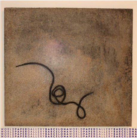 Avui finalitza la sisena edició del #WorldPaperGalleryBCN i us volem agrair a totes les galeries participants la vostra dedicació i aportació a la cultura de la nostra societat. 
Imatge de l'obra de Joan Furriols que s'ha pogut visitar a la <a href="/galeriadomenech/">Marc Domènech</a>