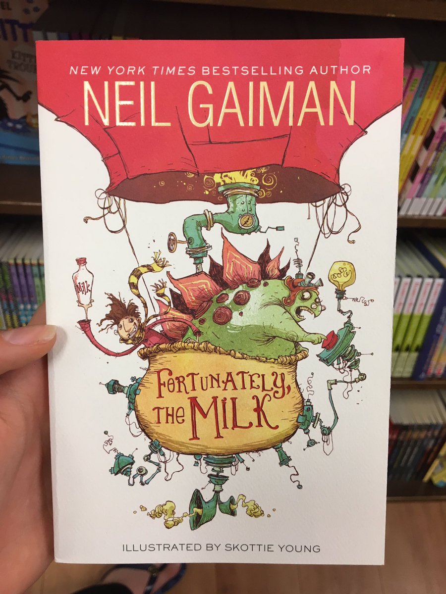 LearningWithLo's tweet image. Another wonderful book that escapes reality! Fortunately, The Milk transcends time and space and is filled with dinosaurs, pirates, and magic- not the mention amazing illustrations! #summerreading