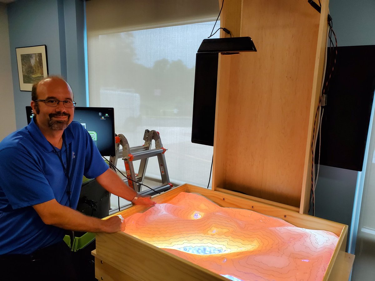 FredSchools's tweet image. Just finished the first #ARSandbox for @FredSchools with more to come. #FXBG