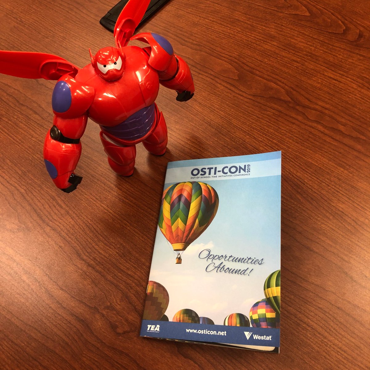 The OSTI-CON Program Navigators are here! Only 5 more days till the event.