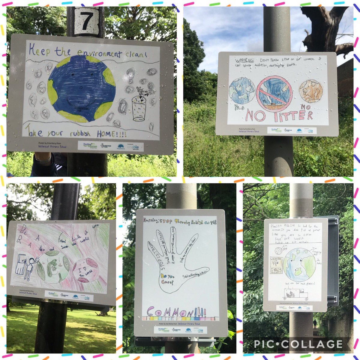ManleyNanda's tweet photo. So wonderful to see this generation of local children caring about their environment & doing something to protect it #EveryLittleHelps ๐ฃ๐ค#CleanerParks ๐ณ Well done to all the fabulous little artists, who created such thoughtful designs! #Beautiful ๐๐พ๐๐พThanks for inviting us! ๐ https://t.co/RQPHV8rMna