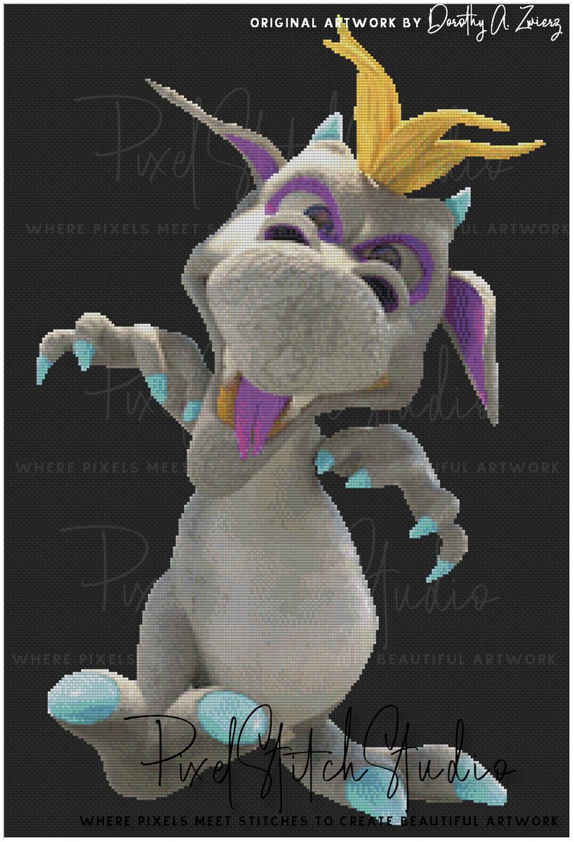 PixelStitchStdo's tweet photo. Welcome to another New Release Friday! 
Today's release is a partial coverage pattern.
And we have this cute...yet scary...monster that is going to try and get you! 
Want a better look at my newest little monster!
https://t.co/jZqnr0qnZV https://t.co/c1G4MKShoh