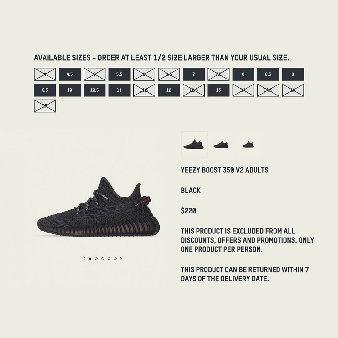 which yeezy sizes sell the best