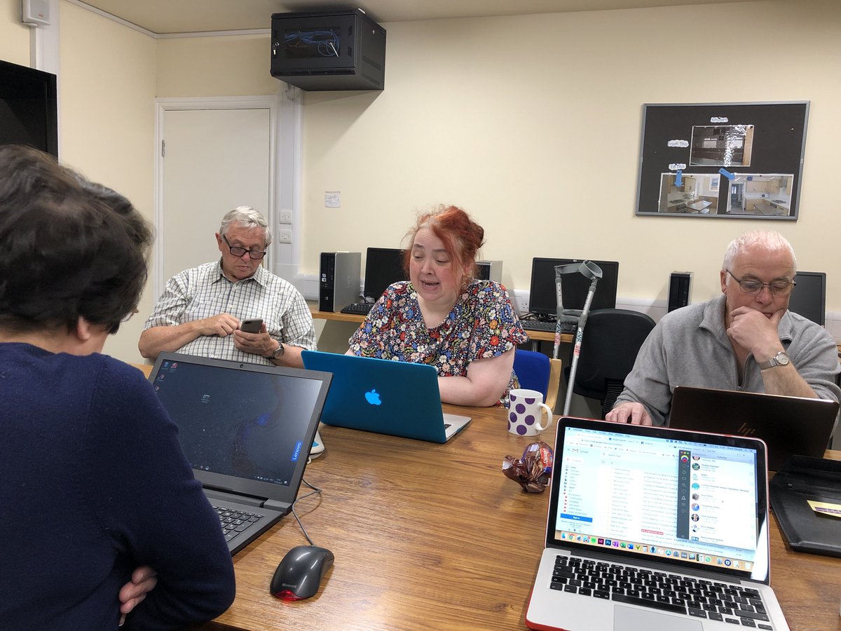 We’ve been Owt &amp; About today, recording interviews for the next show. Janice interviewed new Dalton mayor Nick Perie, and author Robert Scragg at a <a href="/Cumblibraries/">Cumbria Libraries</a> event.

This morning we hung out and did website training with <a href="/DaltonCentre/">Dalton Community Centre</a>