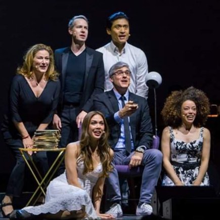 ChristineAllado's tweet photo. Production photos from @92Y #LiveandinLivingColor ๐ถ๐ซ had the best time with the best peeps! @paolomontalban @AnaGasteyer @marcyharriell @MoRocca @iDavidTurner @chasebrock Rob Berman #latepost https://t.co/U24YbIsBfe