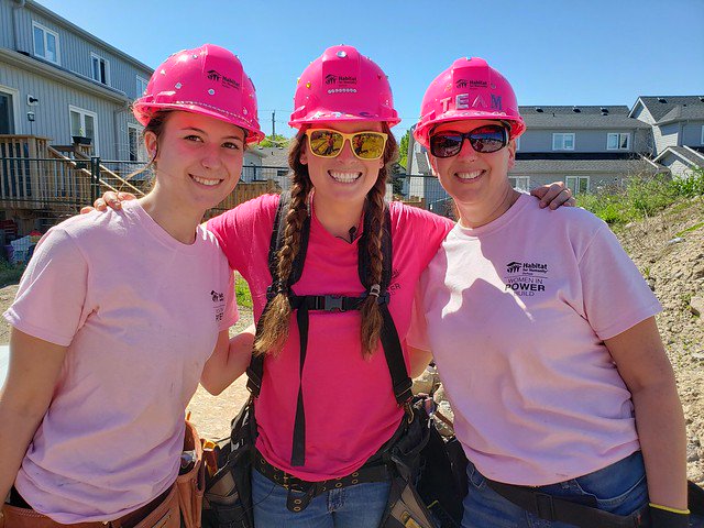 HabitatDurham's tweet photo. The sun is shining and day two of our annual Women In Power Build is going great! Check out the link below for more photos of today's awesome event! 
https://t.co/R3EbvpU5cT
#HFHD #CentreTowne #HabitatForHumanity #KateBuilds #HabitatDurham #DurhamRegion #WomenInPowerBuild2019 https://t.co/mmanWJPAba