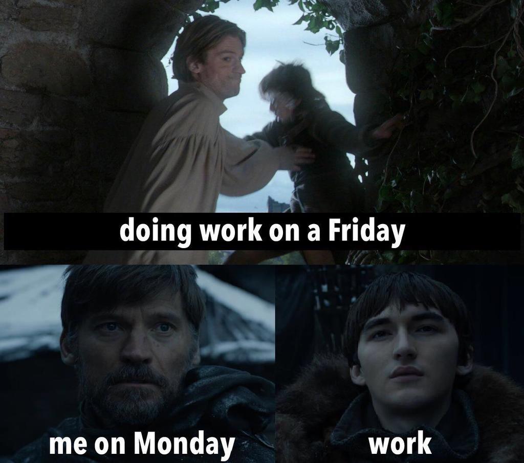 RedditFreeFolk's tweet photo. Fridays are for lurking on r/freefolk @ r/FreeFolk > https://t.co/ImIz8WjOJQ #GameofThrones #GoT #GameofThronesLeaks #GoT8 #reddit #freefolk https://t.co/mf6LhKV5vh