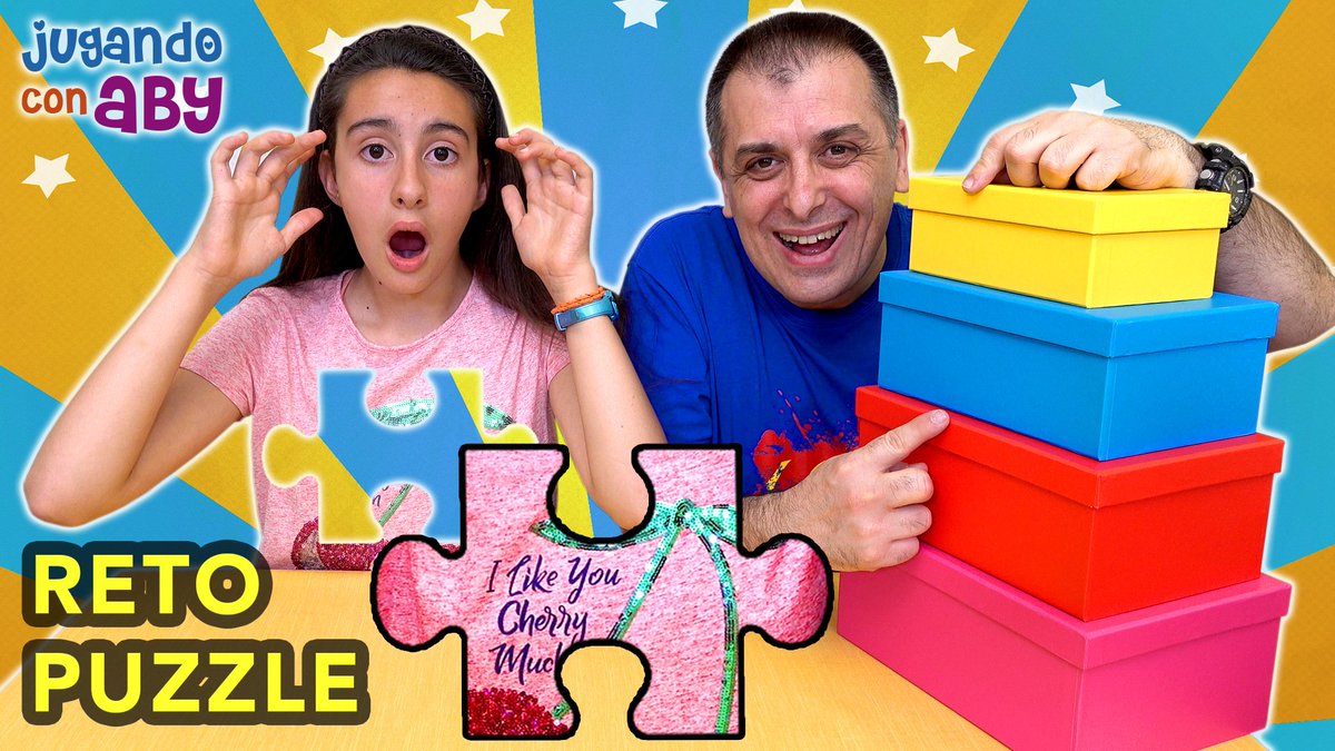 Fanabycos's tweet photo. #JUGANDOCONABY Puzzle Challenge Loco con regalos geniales para el más rápido. La Revancha! https://t.co/ykiqCueNyk vía @YouTube https://t.co/fWla5ZhEvo