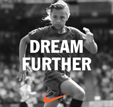 relentlessw0man's tweet photo. "Don't change your dream. Change the world." @Nike has ramped up their marketing around women, and this one is inspiring! 🏋️‍♀️ https://t.co/3r0US5HkRO 

#yeswecan #womensupportingwomen #womeninbusiness #ladyboss #womeninecommerce #conferenceforwomen #RelentlessWoman https://t.co/tfvBASXE3B