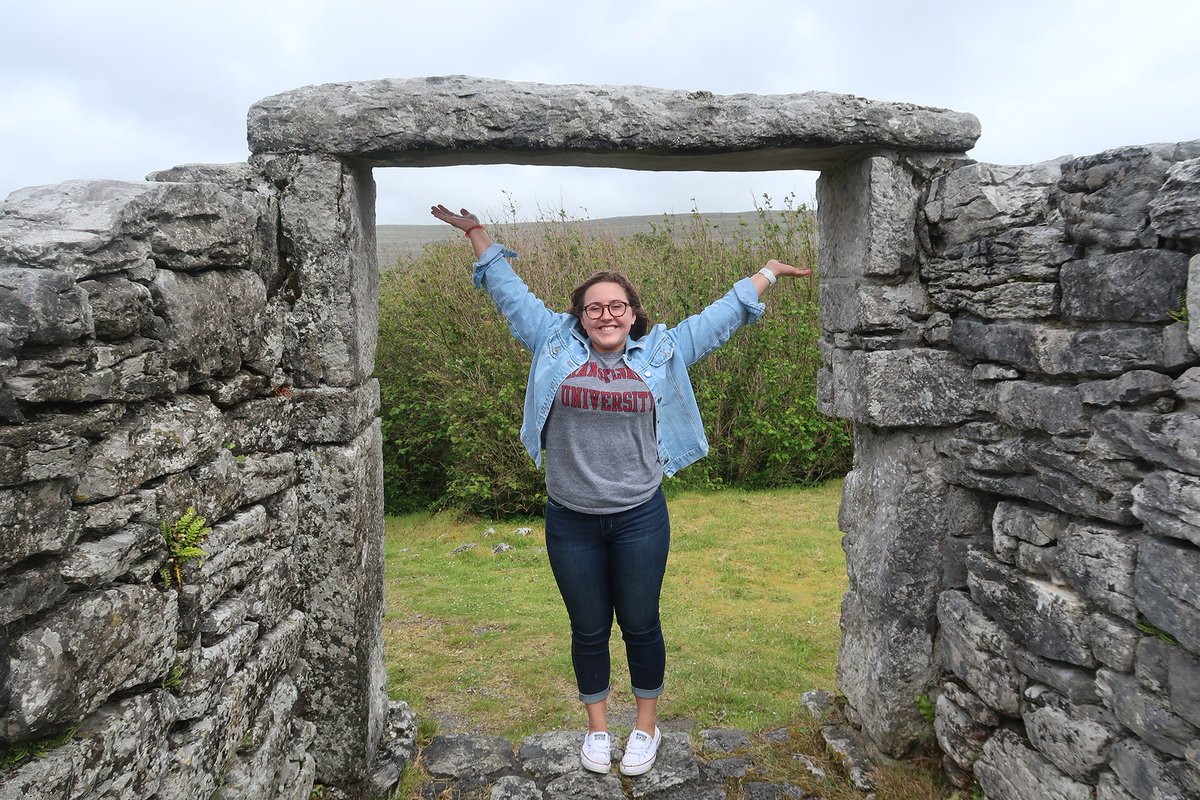 Transy's tweet photo. The first week of our inaugural Transylvania in Ireland program is wrapping up, and the students are off to the #AranIslands and Galway this weekend. With @burrencollege as their base, they're are studying subjects like art, literature and folklore. #TransyInIreland #StudyAbroad https://t.co/h2kOAMSoMR