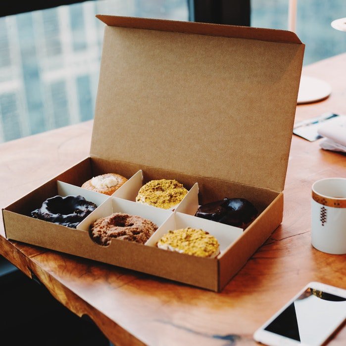 Proposify's tweet photo. Coffee may be for closers, but doughnuts are for deal makers. 

How do you celebrate your wins?

#nationaldoughnutday #nationaldonutday #doughnuts #proposify https://t.co/UXl4Ukj04m