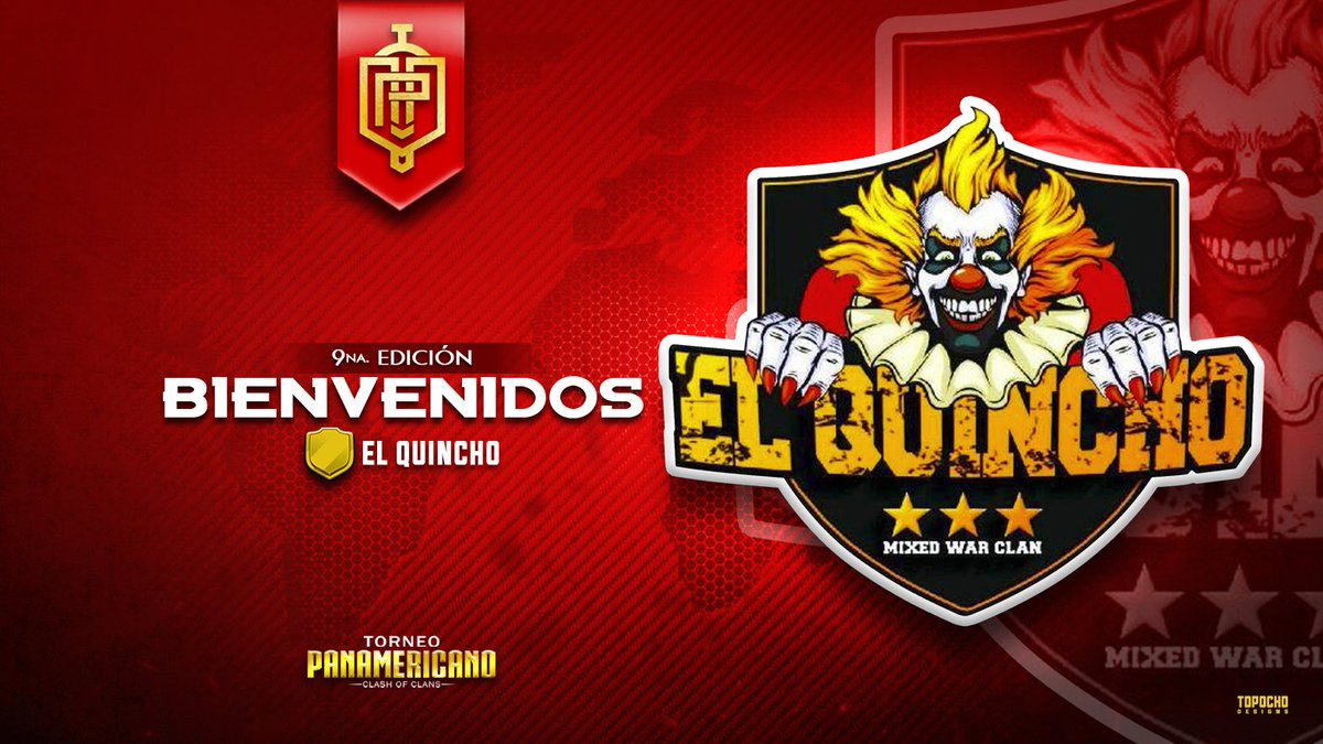 TORNEO PANAMERICANO DE CLASH OF CLANS TIENE EL PLACER DE PRESENTAR 

CAMPEONES DE <a href="/LICCOC/">LIC</a> 
CAMPEONES DE #JCL
PARTICIPANTES DE #CWL <a href="/No_Dip_League/">No Dip League</a> <a href="/LAGCOC/">Liga Argentina De Guerra (LAG)</a> <a href="/SLA_COC/">Super Liga Americana</a> 

POR PRIMERA VEZ EN PANAMERICANO 📌📌📌

A <a href="/ElQuinchoCoc/">El Quincho Coc</a> BIENVENIDO A TORNEO PANAMERICANO 👊👊👊