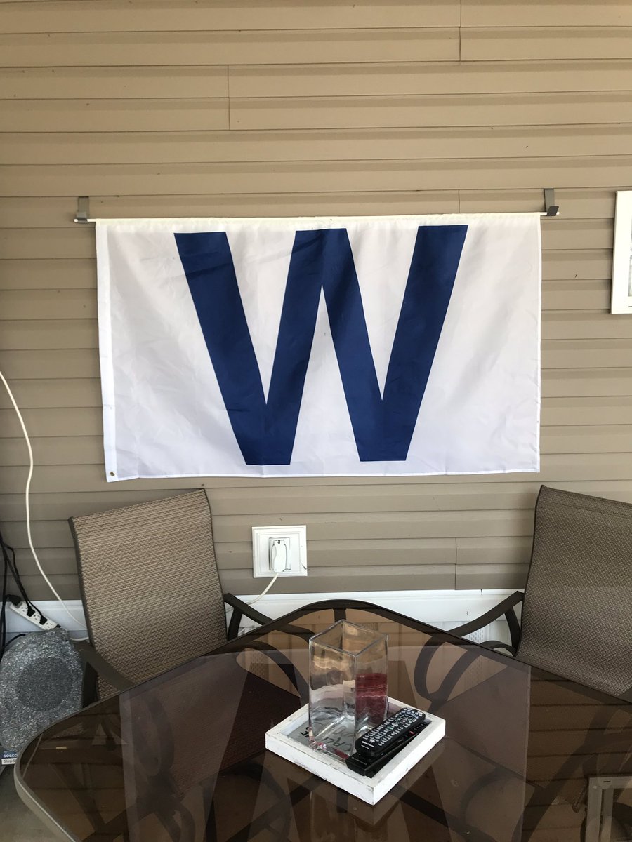 The only decoration necessary!!!
#gocubsgo 
<a href="/Cubs/">Chicago Cubs</a>