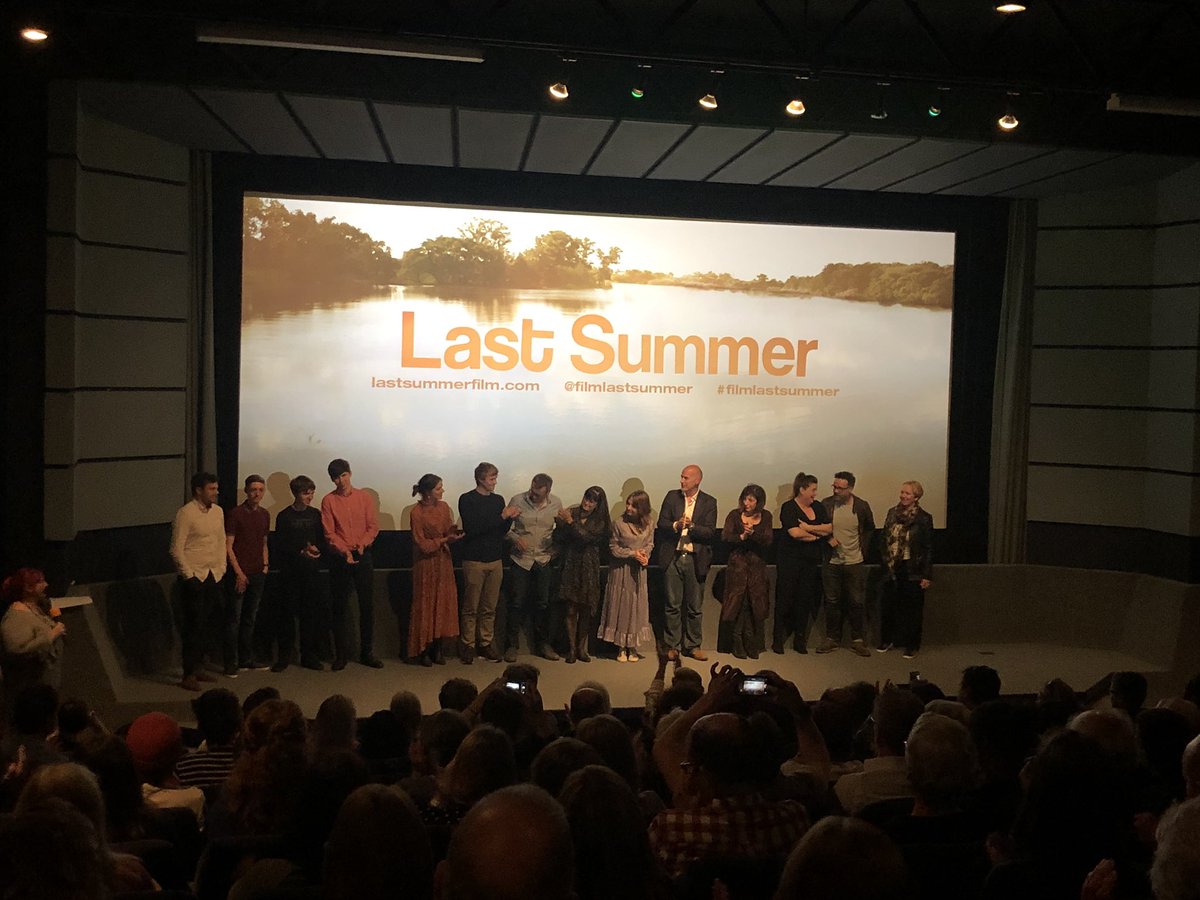 theffilmshow's tweet photo. All set to cover the opening night of a brand new Welsh film @filmlastsummer #LastSummer #filmlastsummer at @chaptertweets - check it out, it’s a terrific film featuring a tremendous cast in particular young Noa Davies who is outstanding, superb cinematography and score as well https://t.co/NXRUw0omoc
