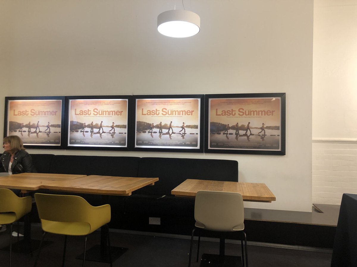 theffilmshow's tweet photo. All set to cover the opening night of a brand new Welsh film @filmlastsummer #LastSummer #filmlastsummer at @chaptertweets - check it out, it’s a terrific film featuring a tremendous cast in particular young Noa Davies who is outstanding, superb cinematography and score as well https://t.co/NXRUw0omoc
