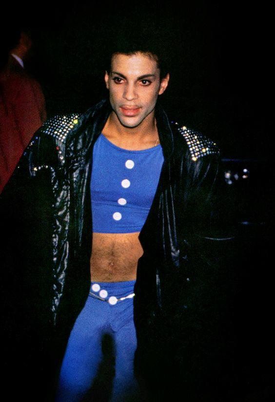 In blue.  #PrinceDay