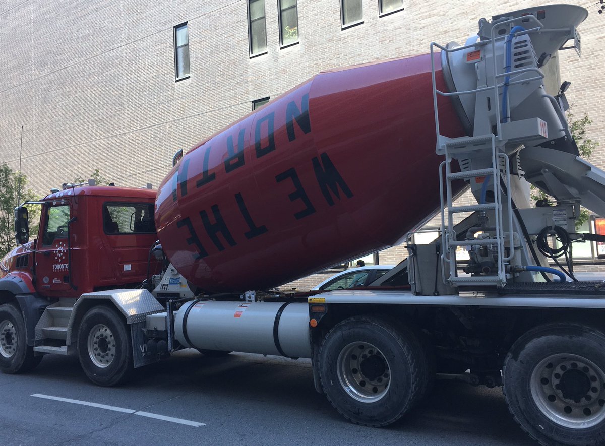 GreggLintern's tweet image. Concrete support for @Raptors in #Toronto #WeTheNorth