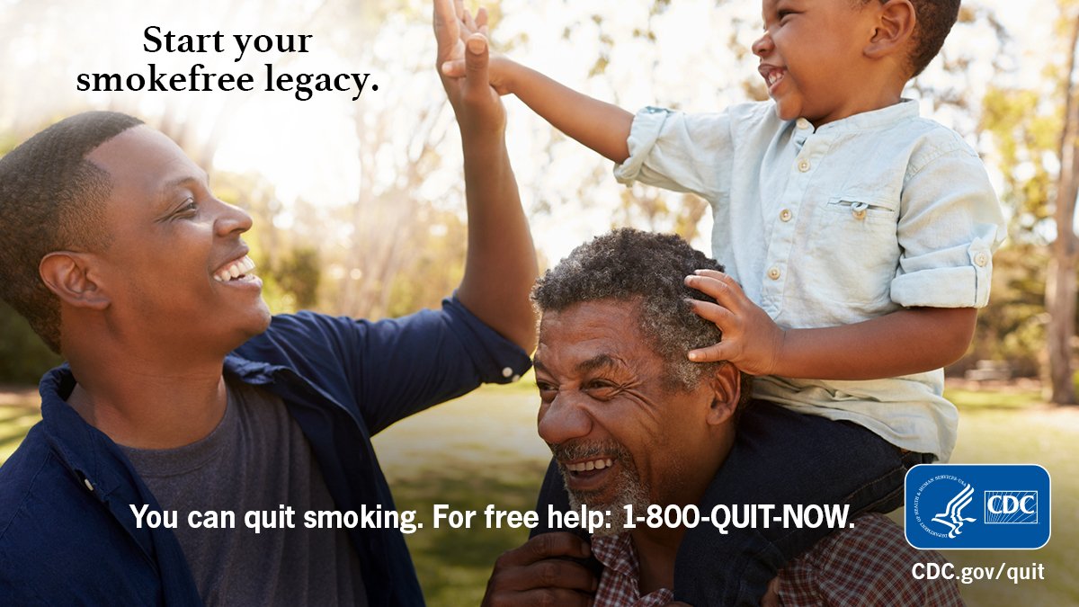 CDCTobaccoFree's tweet photo. Avoiding tobacco can improve your health. This #MensHealthWeek, make a plan to quit smoking for the favorite men in your life. Learn how you can quit at https://t.co/N6zYMofnEY. https://t.co/idKwQPpgKm