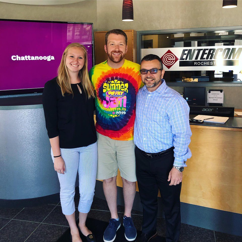 TCDMedicalPLLC's tweet photo. Thanks to our new friends in Rochester for allowing us to educate more people on the services we offer! Daniel Budzinski, CEO, and Samantha Boron, Quality Assurance &amp; Training Specialist, will be on @98PXYRochester with @CoreyRadio this Sunday! #mentalhealthawareness #tcdmedical https://t.co/Fp4B6oyJw4