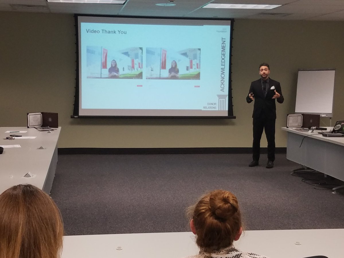 thalyarae's tweet photo. Video is a key way to connect w your #nonprofit #Donors . Here's @AFPNJChapter YP Chair @dannydeliberato sharing the impact of a student #thankyou #Stewardship #IEEE #AFPGlobal https://t.co/ep1ptk9sbI