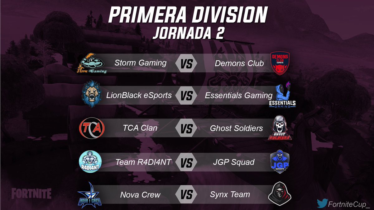 Fortnite Primera Division tweet media