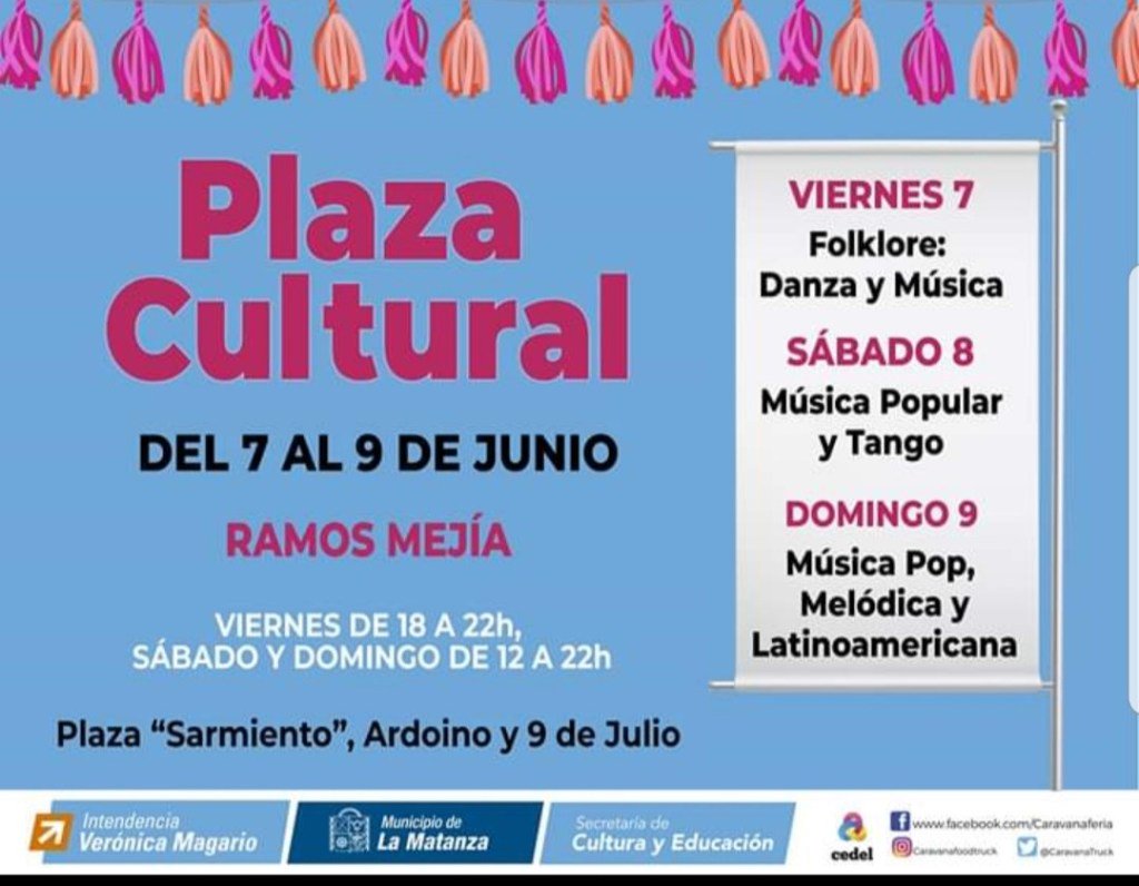 matanzainforma's tweet photo. Plaza cultural y Gastronómica en Ramos Mejía https://t.co/dafDIAhef8 https://t.co/F3eMm2uFKS