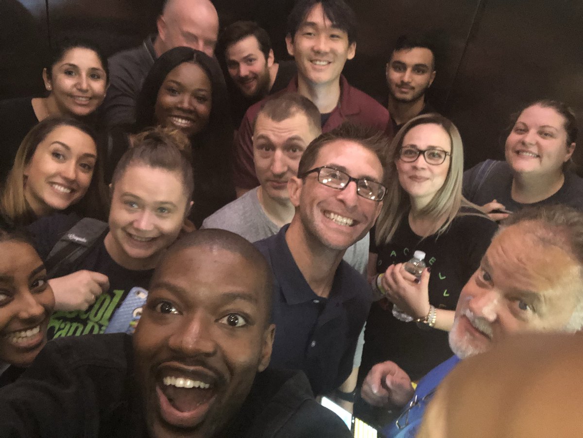 melindarhall's tweet photo. The #NetAcadDreamTeam, coming at you live from #CLUS!!! This week they will be working long hours to set up the infrastructure to support all 28k+ attendees. Be sure to say 👋 hi to us when you arrive! #HireNetAcad #CiscoTalentBridge https://t.co/ySQLE8R0qr