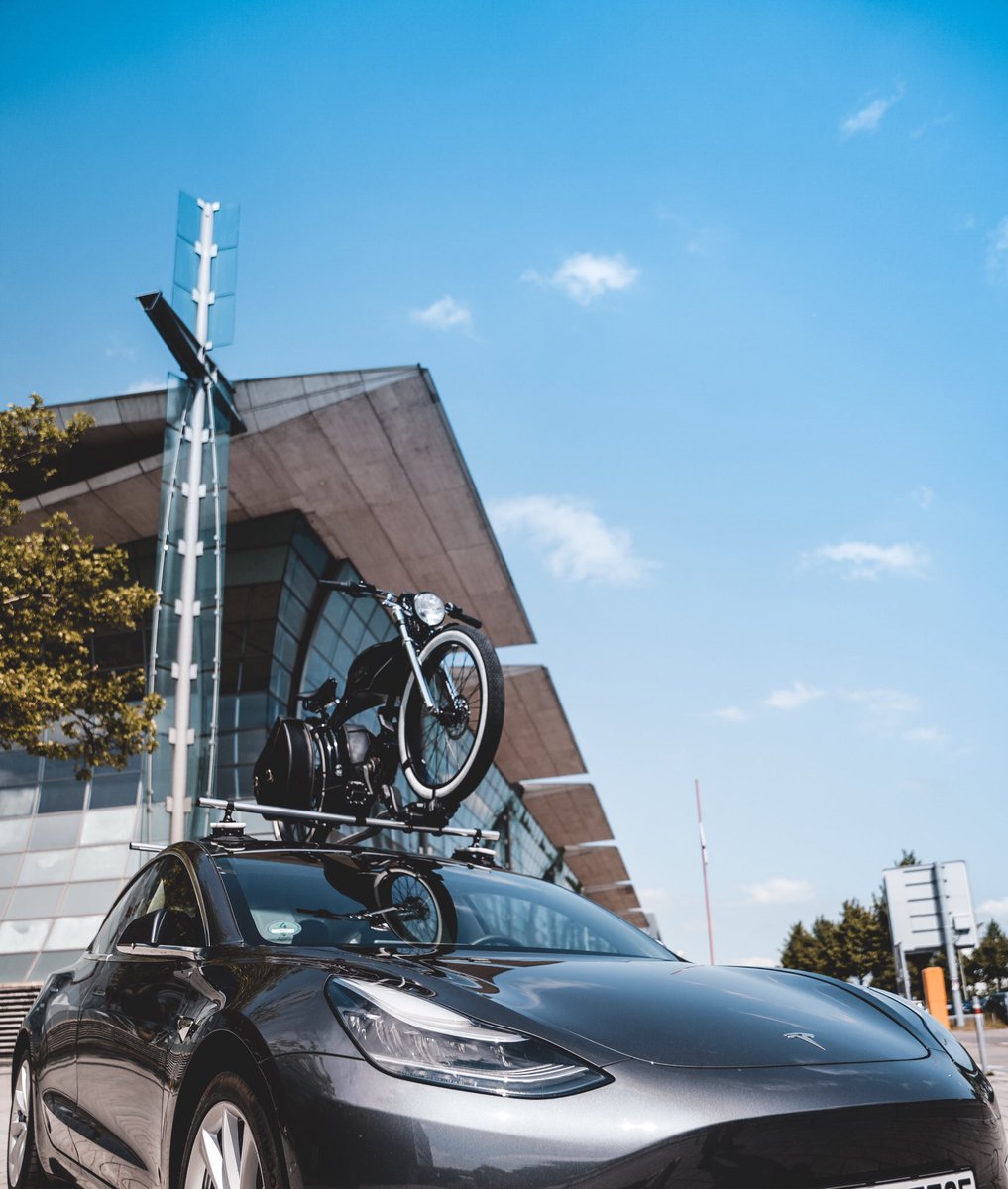ebike on tesla! 😎 hello mr <a href="/elonmusk/">Elon Musk</a>
