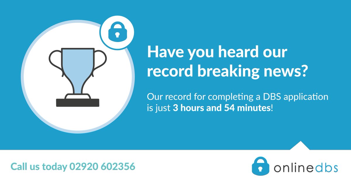 ChecksDirect's tweet image. Make sure your organisation is compliant by processing your Update Service checks with OnlineDBS 👇

onlinedbs.co.uk/other-checks-a…

#OnlineDBS #DBSChecks #UpdateService