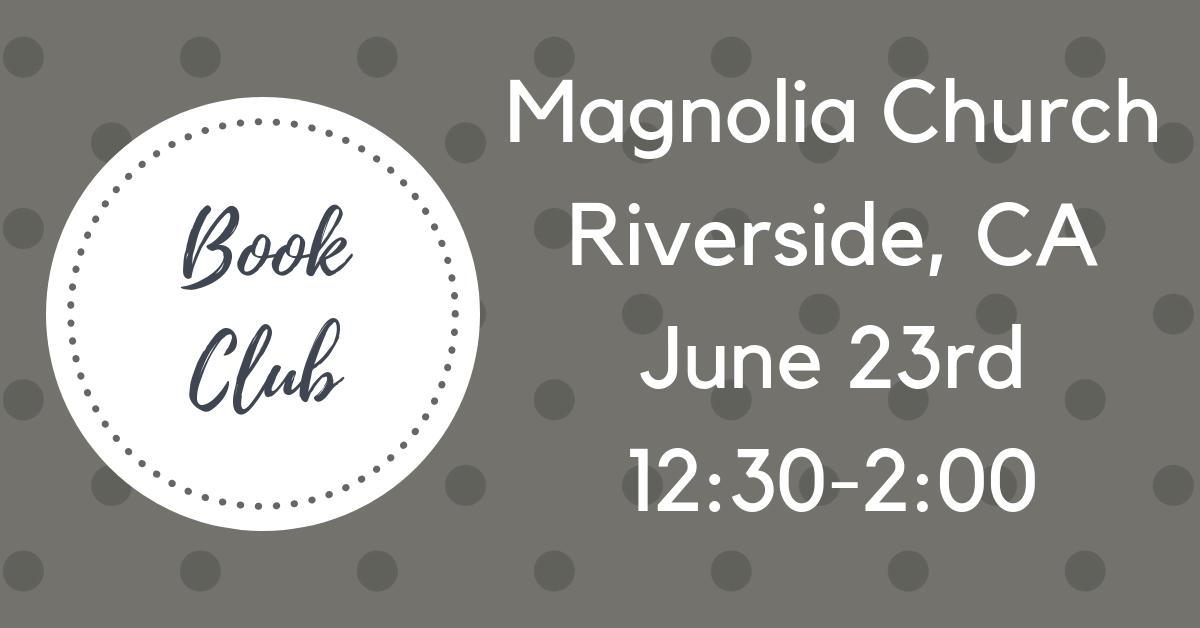 beckywadewriter's tweet photo. Do you live near #Riverside #California? If so, please make plans to join me June 23rd at @Magnolia_Church for a book club discussion of Sweet on You, conversation &amp; refreshments. I'd love to see you there! 💗 https://t.co/PByiXgpqPM