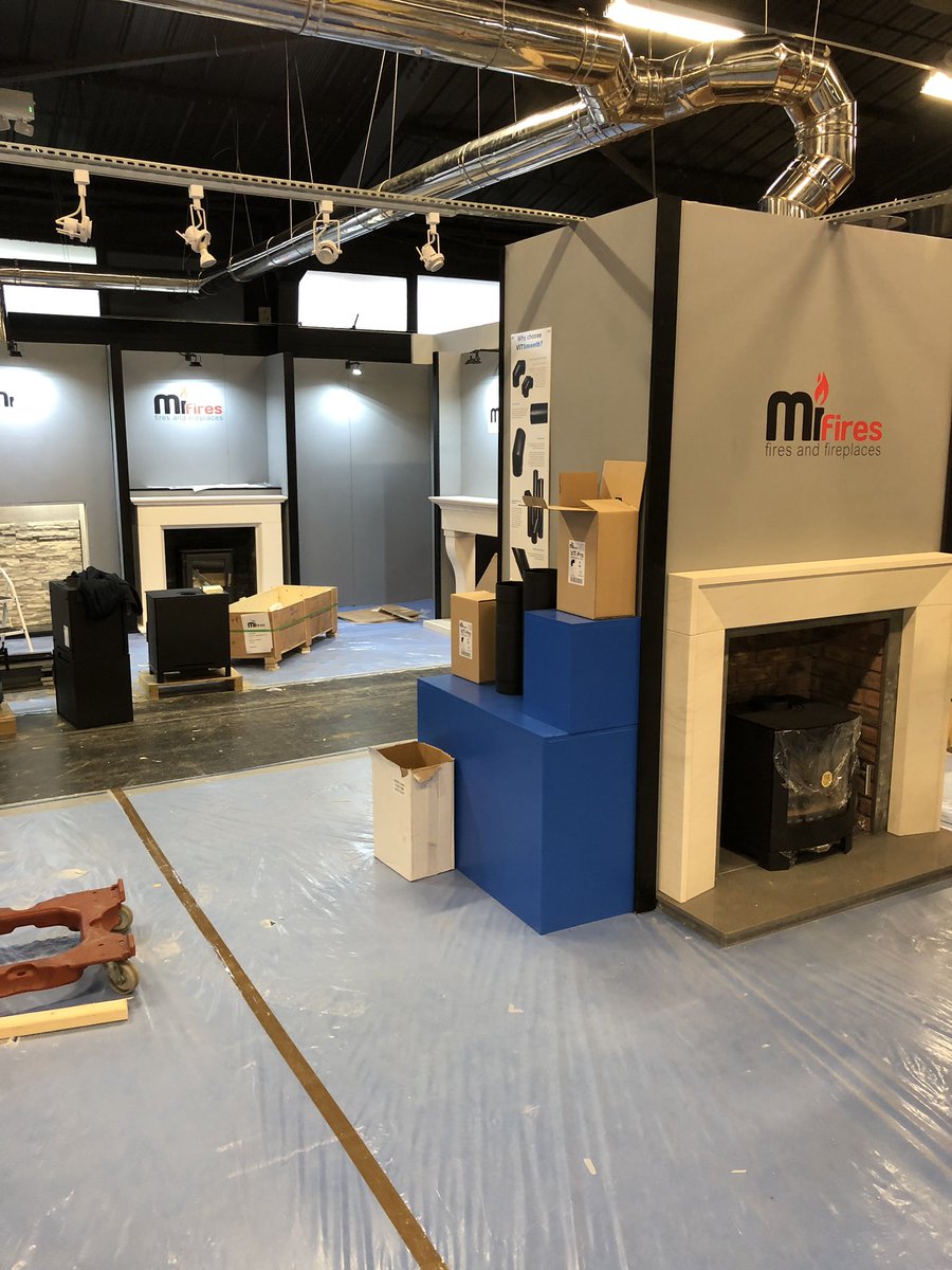 MIFlues_Jason's tweet photo. @MIFlues_Liners 2nd day build at @FPMCo Hearth and Home Show 2019. Making good progress! Looking forward to seeing our loyal customers and welcoming the new ๐ฅ #newproducts #miflues #mifires #mioutdoor #jydepejsen #aduro #HearthandHome2019 #visitus #standC34 https://t.co/dXoOzYiu1S