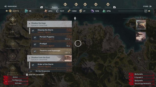WNSGamers's tweet photo. @xSyneKx is streaming Assassin's Creed Odyssey on #Twitch https://t.co/Toh5Trpo1w #IGGaming #SupportSmallStreamers https://t.co/fayxscR39Y